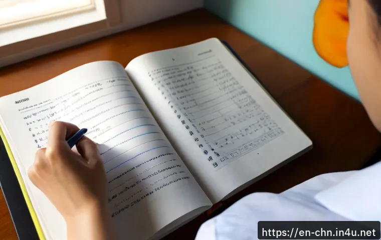 HSK 학원 선택 팁 및 리뷰 - Photorealistic adult learner comparing two Mandarin Chinese language school options at a tidy home d...